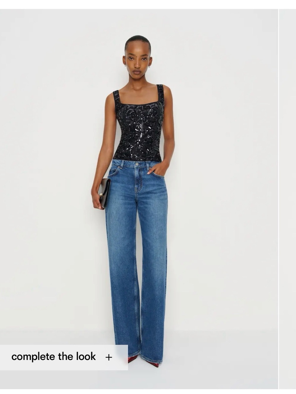 Hayes corset Top by Reformation